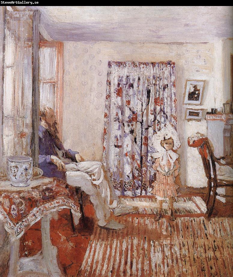 Edouard Vuillard The LuSaiEr sitting by the window